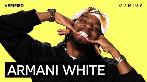 Billie Eilish song Armani white